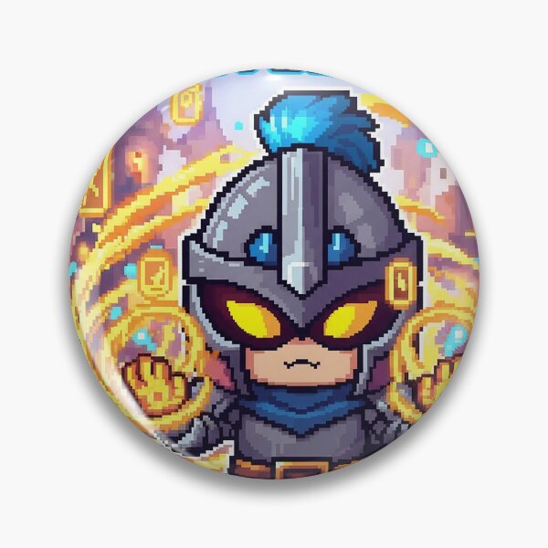 Item preview, Pico the Pixel Knight – Mage Transformation designed and sold by roninlabstudio.