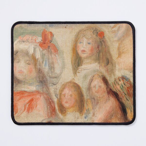 Item preview, Etude De Jeunes Filles by Pierre-Auguste Renoir: Soft Impressionist Study Poster designed and sold by artofuniverse.