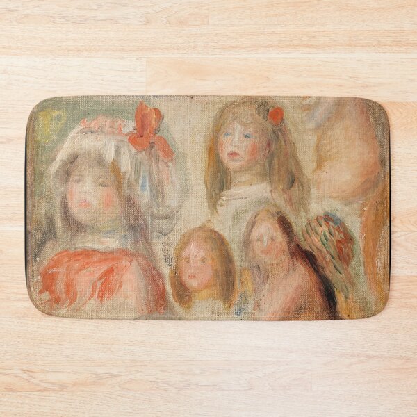 Item preview, Etude De Jeunes Filles by Pierre-Auguste Renoir: Soft Impressionist Study Poster designed and sold by artofuniverse.