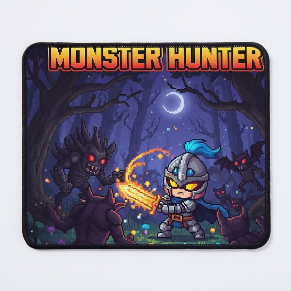 Item preview, Pico the Pixel Knight – Legendary Monster Hunter 8-Bit RPG designed and sold by roninlabstudio.