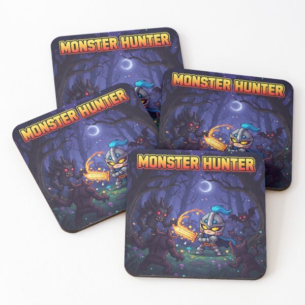 Item preview, Pico the Pixel Knight – Legendary Monster Hunter 8-Bit RPG designed and sold by roninlabstudio.
