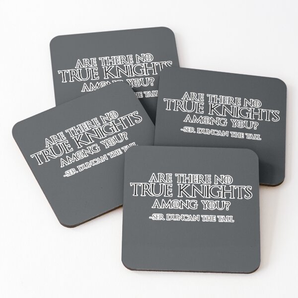 Item preview, Are There No True Knights Among You? designed and sold by blacksnowcomics.