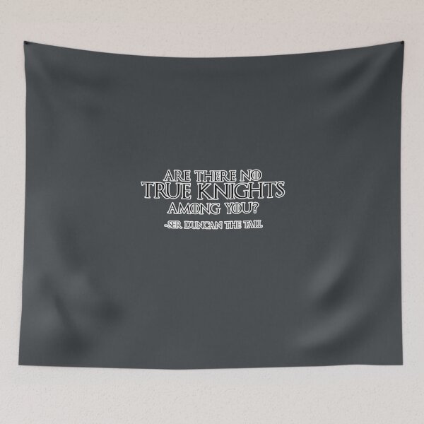 Item preview, Are There No True Knights Among You? designed and sold by blacksnowcomics.