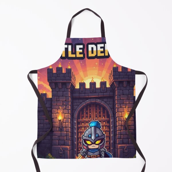 Item preview, Pico the Pixel Knight – Castle Defender Retro Pixel Art designed and sold by roninlabstudio.