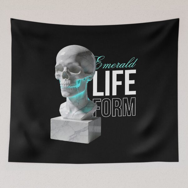 Item preview, Emerald Lifeform – Bio Luminescent Alien designed and sold by Marble Void.