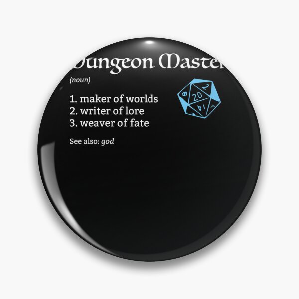 Item preview, Dungeon Master (DM) Definition for Dungeons and Dragons  designed and sold by DACKMEN-83.
