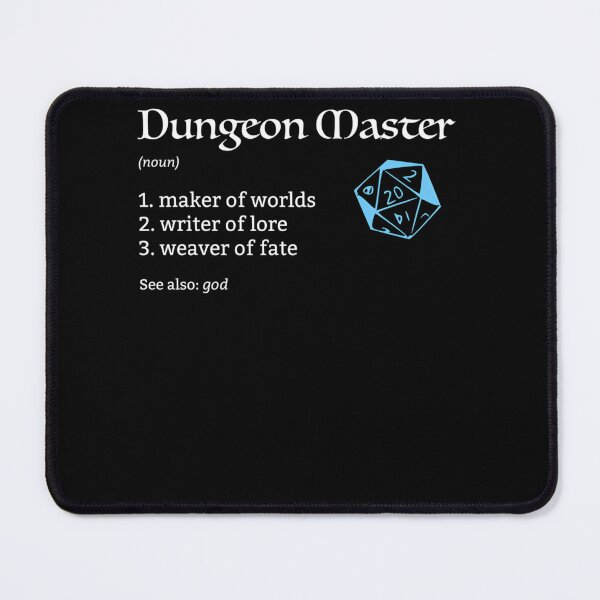 Item preview, Dungeon Master (DM) Definition for Dungeons and Dragons  designed and sold by DACKMEN-83.