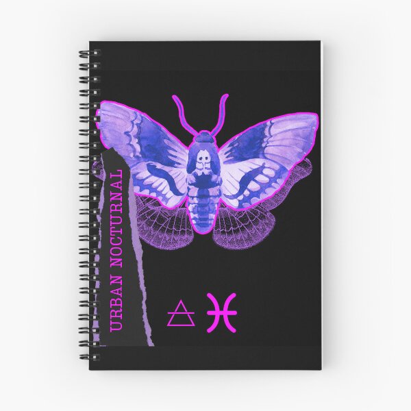 Item preview, Death Moth Electric Fuchsia Neon Streetwear Edition designed and sold by EarthArtDesigns.