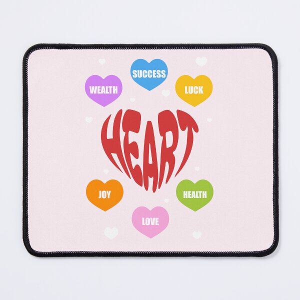 Item preview, Positive Hearts - Love Luck and Success Poster designed and sold by Doahda.
