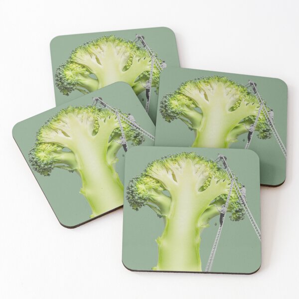 Item preview, Broccoli Tree Trimming designed and sold by Mischief and Musings.