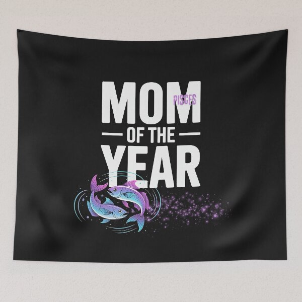 Item preview, Pisces Mom of the Year – Zodiac Fish Astrology Mom Design designed and sold by Aquarius-club.
