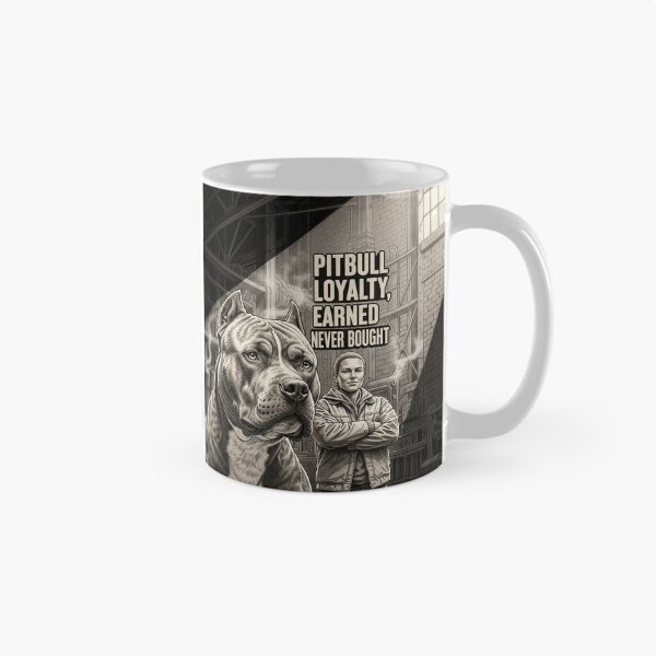 Item preview, Pitbull Loyalty Earned Never Bought designed and sold by PetJoyPrintsCO.