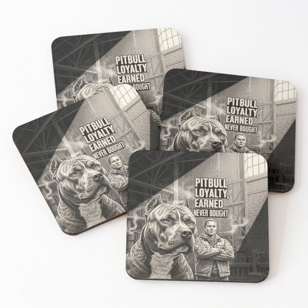 Item preview, Pitbull Loyalty Earned Never Bought designed and sold by PetJoyPrintsCO.