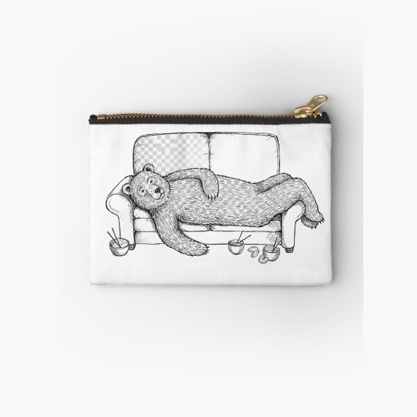Item preview, Lazy Bear on Couch - Hand Drawn Sketch Aesthetic designed and sold by JossDesign15.
