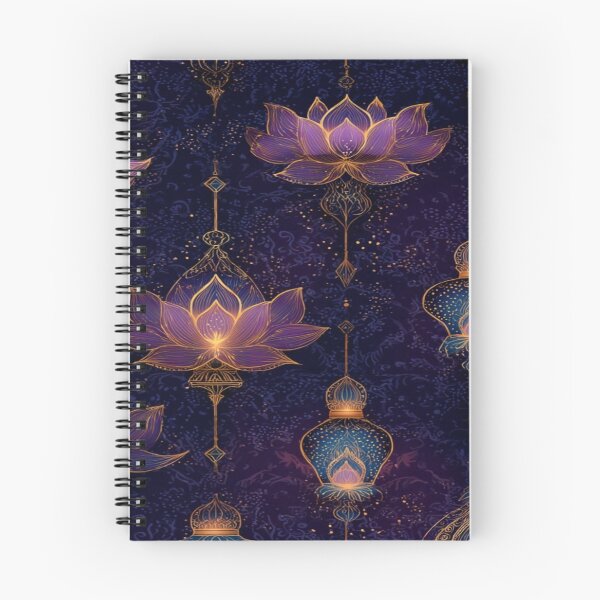 Item preview, Mystical lotus lantern detailed drawing  designed and sold by NivyasArtistry.