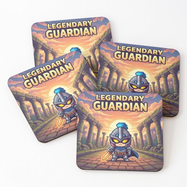Item preview, Pico the Pixel Knight – Legendary Guardian of the Realm designed and sold by roninlabstudio.