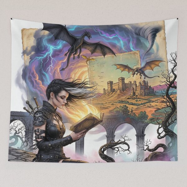Item preview, Fantasy world of dragons designed and sold by Talpha.