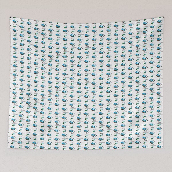 Item preview, Fiji Map Art - Pristine Mineral Water & Tropical Coral Reefs Design designed and sold by AbulailArt.