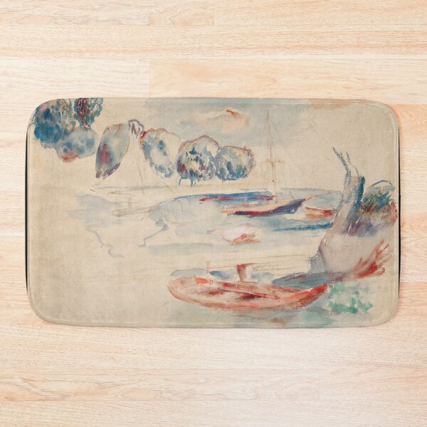 Item preview, Etudes De Bateaux by Pierre-Auguste Renoir: Coastal Impressionist Sketch Poster designed and sold by artofuniverse.
