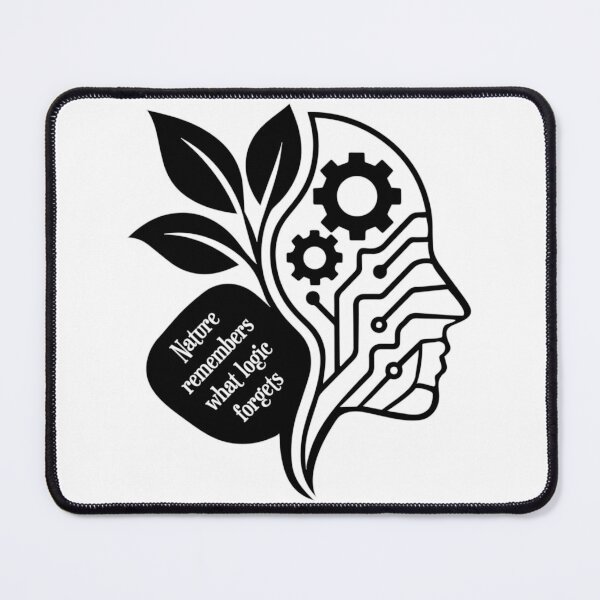 Item preview, Nature Remembers What Logic Forgets designed and sold by Lily's World.