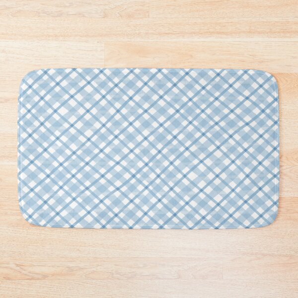 Item preview, Classic Blue Plaid Pattern designed and sold by kostolom3000.