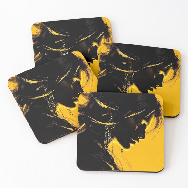 Item preview, Femme Fetale Art Yellow designed and sold by Velvet Smoke Images.