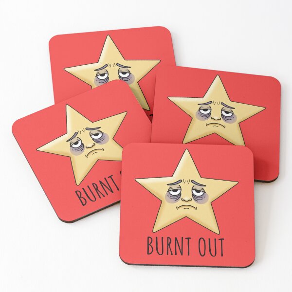 Item preview, "Burnt Out" - Minimal Meme Design designed and sold by Shelley Noel.