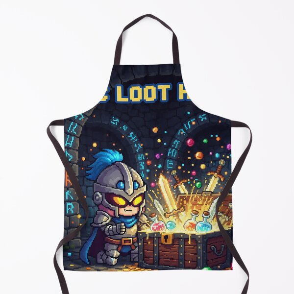 Item preview, Pico the Pixel Knight – Epic Loot Hunter Pixel Art designed and sold by roninlabstudio.