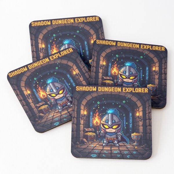 Item preview, Pico the Pixel Knight – Shadow Dungeon Explorer designed and sold by roninlabstudio.