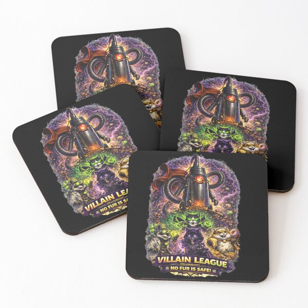 Item preview, Super Pet Villain League No Fur Is Safe  designed and sold by WildWonderfulWear.