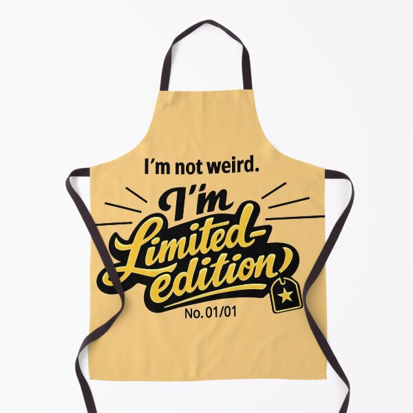 Item preview, I'm not weird, I'm limited edition minimalist designed and sold by ElevatedGrear.