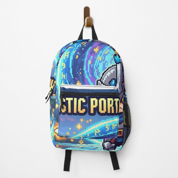 Item preview, Pico the Pixel Knight – Mystic Portal Traveler designed and sold by roninlabstudio.