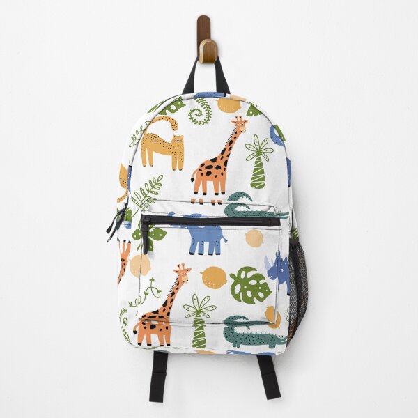 Item preview, Cute Jungle Safari Pattern designed and sold by ChathuStrokes.