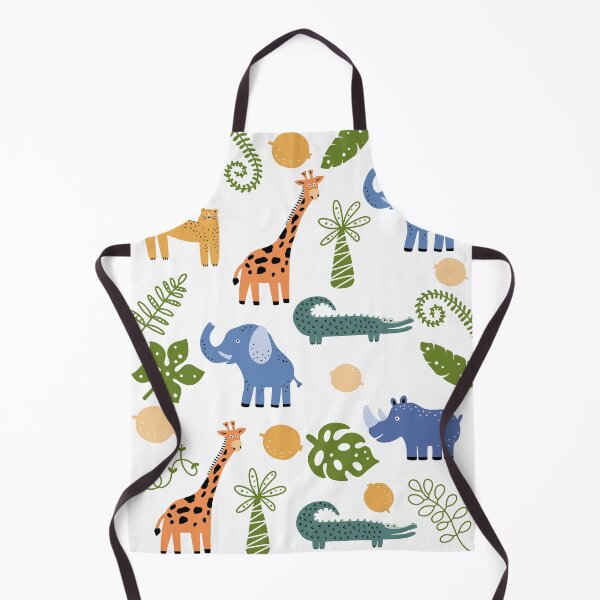 Item preview, Cute Jungle Safari Pattern designed and sold by ChathuStrokes.