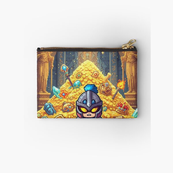 Item preview, Pico the Pixel Knight – Golden Treasure Hunter designed and sold by roninlabstudio.