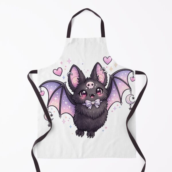 Item preview, Cute Gothic Bat Kawaii Cartoon Illustration designed and sold by madebysiwa.