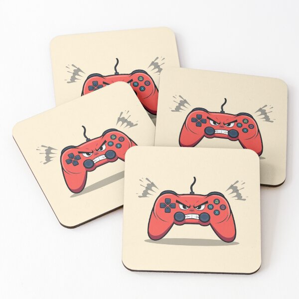 Item preview, Rage Quit Controller Sticker - Funny Gamer Meme designed and sold by NeonNerd Studio.