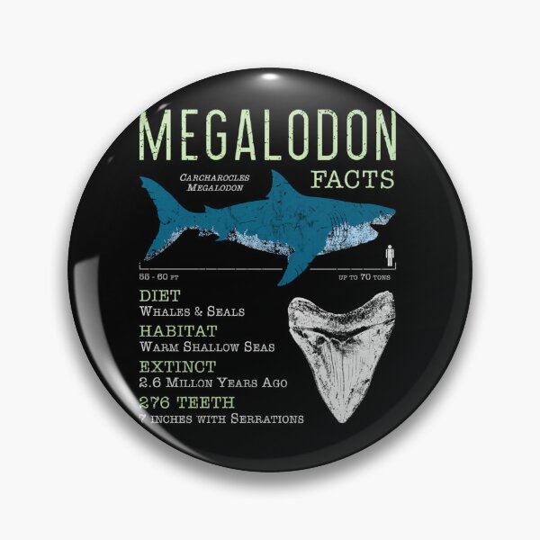 Item preview, Megalodon Facts  designed and sold by Ching Tibun.