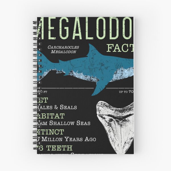 Item preview, Megalodon Facts  designed and sold by Ching Tibun.