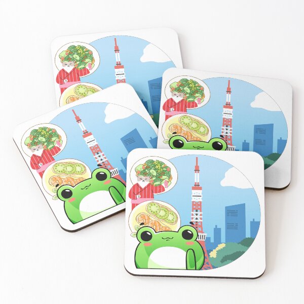 Item preview, Culinary Escape in Tokyo with Cat and Frog designed and sold by Kanniax.