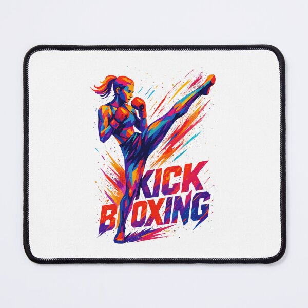 Item preview, Power Kick: Colorful Kickboxer for Strong Women designed and sold by Pineapple-Tree.