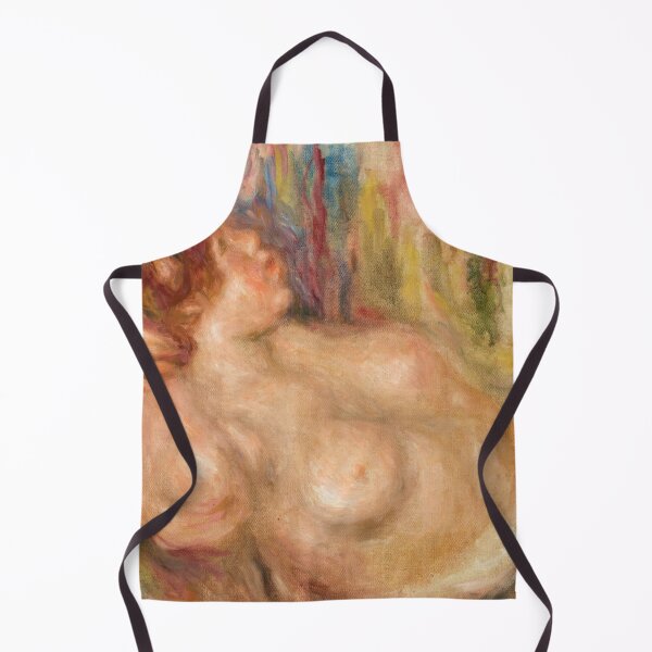 Item preview, Femme a La Poitrine Nue Endormie by Pierre-Auguste Renoir: Impressionist Nude Poster designed and sold by artofuniverse.