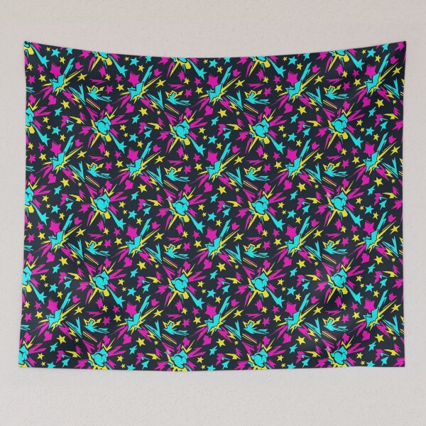 Item preview, Dynamic Starburst Pattern designed and sold by StickVerse by Owais.