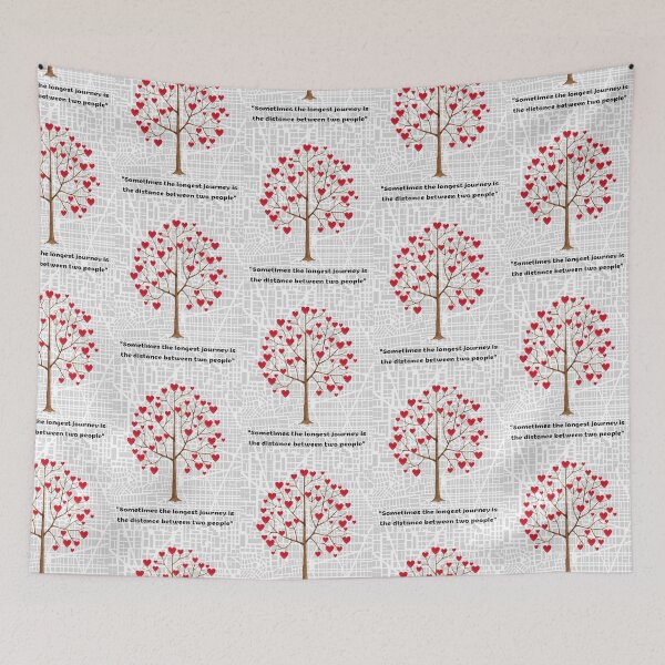 Item preview, “Sometimes the longest journey is the distance between two people” designed and sold by Yazzy Essence.