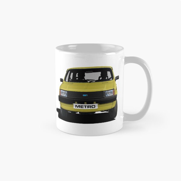 Item preview, Yellow Austin Metro Mk1 cornering designed and sold by knappidesign.