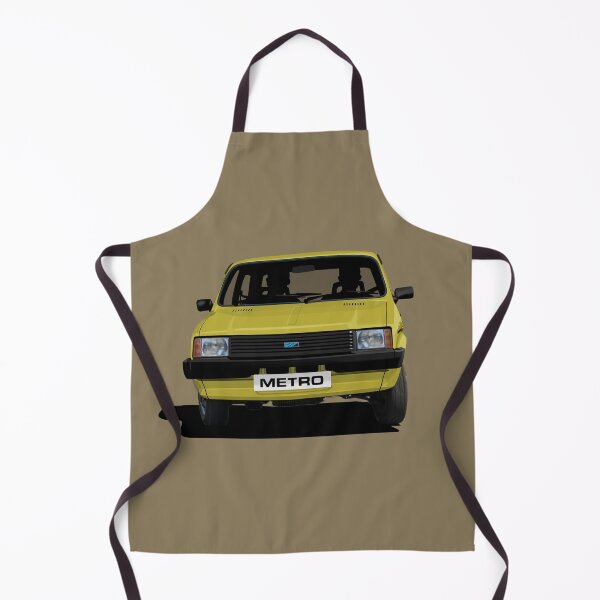 Item preview, Yellow Austin Metro Mk1 cornering designed and sold by knappidesign.