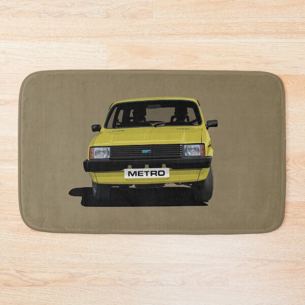 Item preview, Yellow Austin Metro Mk1 cornering designed and sold by knappidesign.
