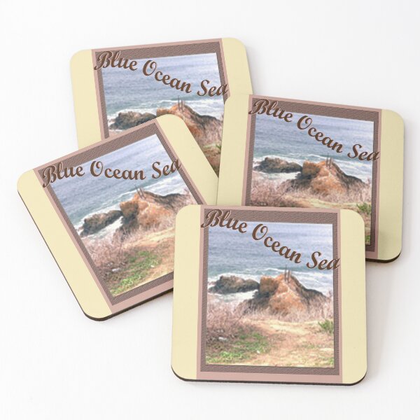 Item preview, "BLUE OCEAN SEA" Landscape D designed and sold by VAVibrationArt.