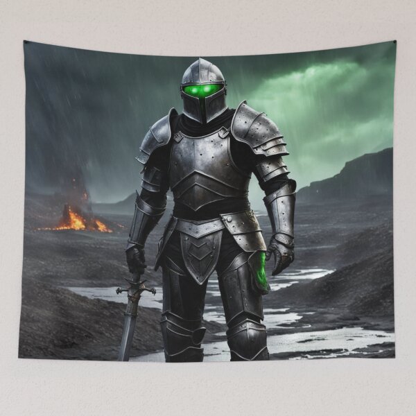Item preview, Void Knight of the Wasteland designed and sold by Uniquely Yours.
