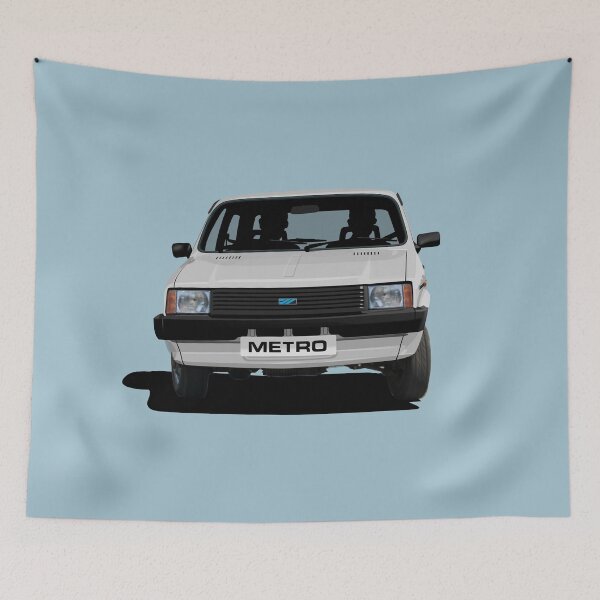 Item preview, White Austin Metro Mk1 cornering designed and sold by knappidesign.